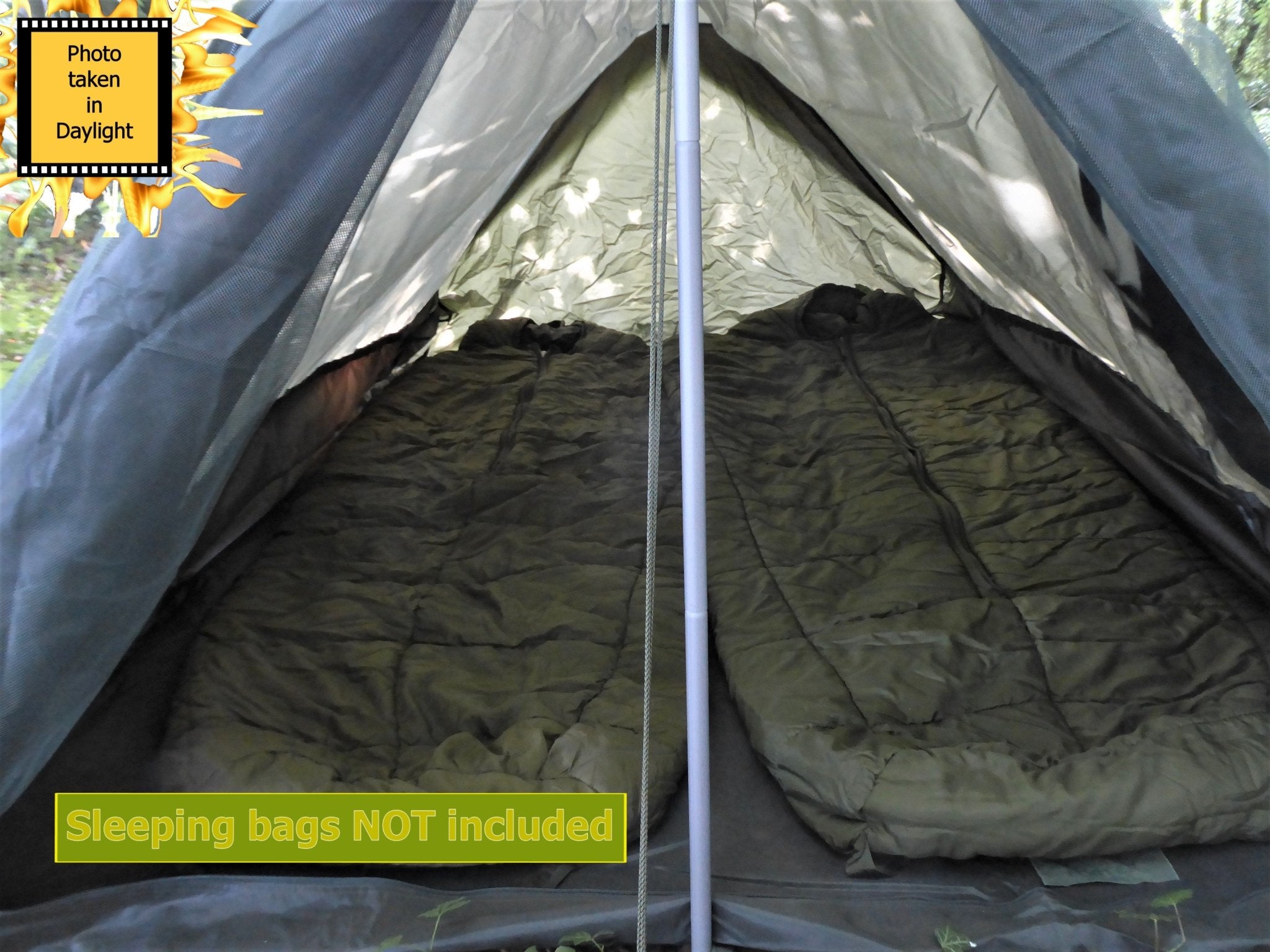 French military outlet tent