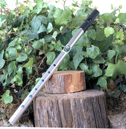 Irish whistle also known as a tin whistle Irish Whistle Hugginsattic Silver   [Huggins attic]