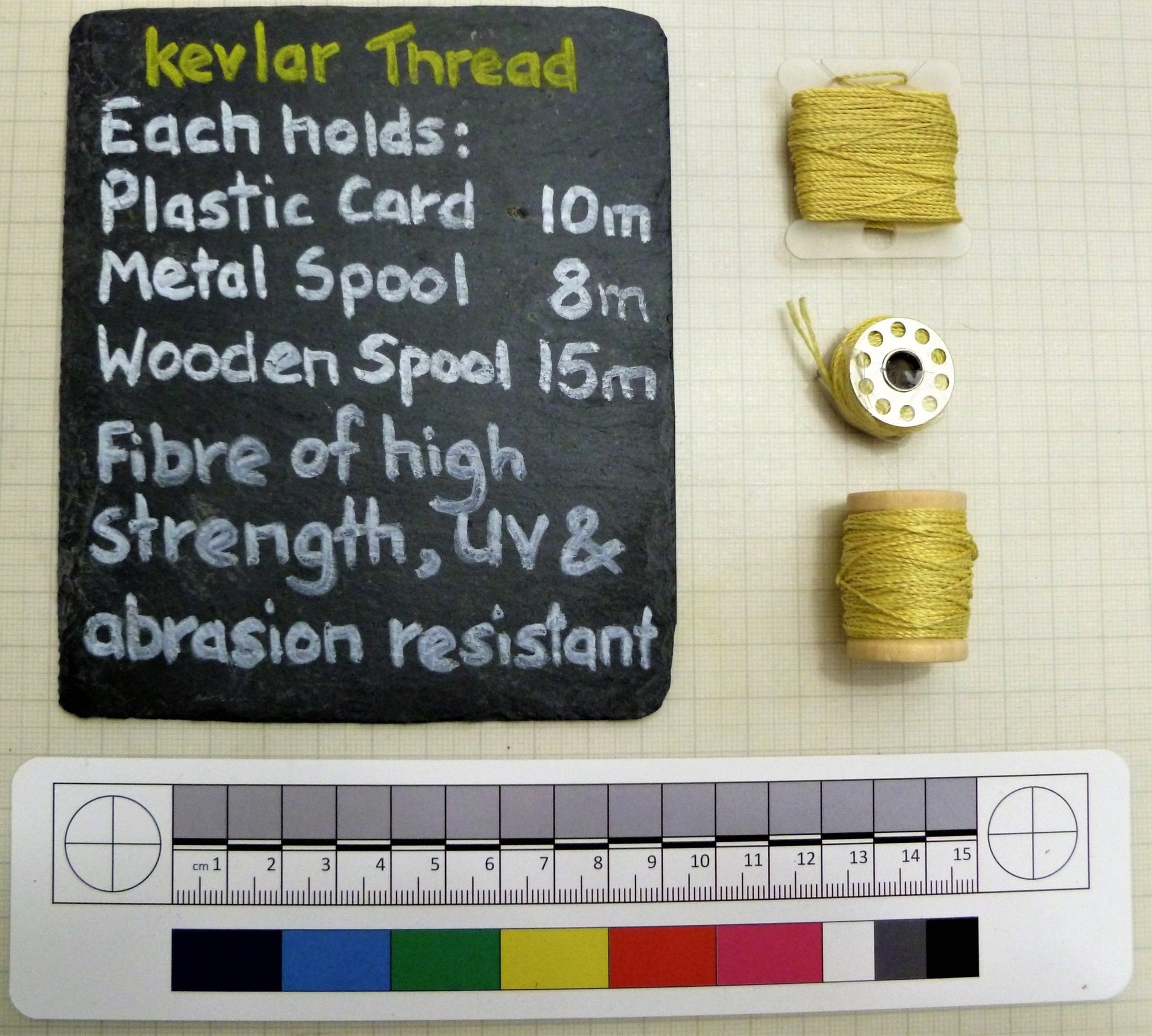 Kevlar Thread choose from 3 lengths 8m, 10m or 15m