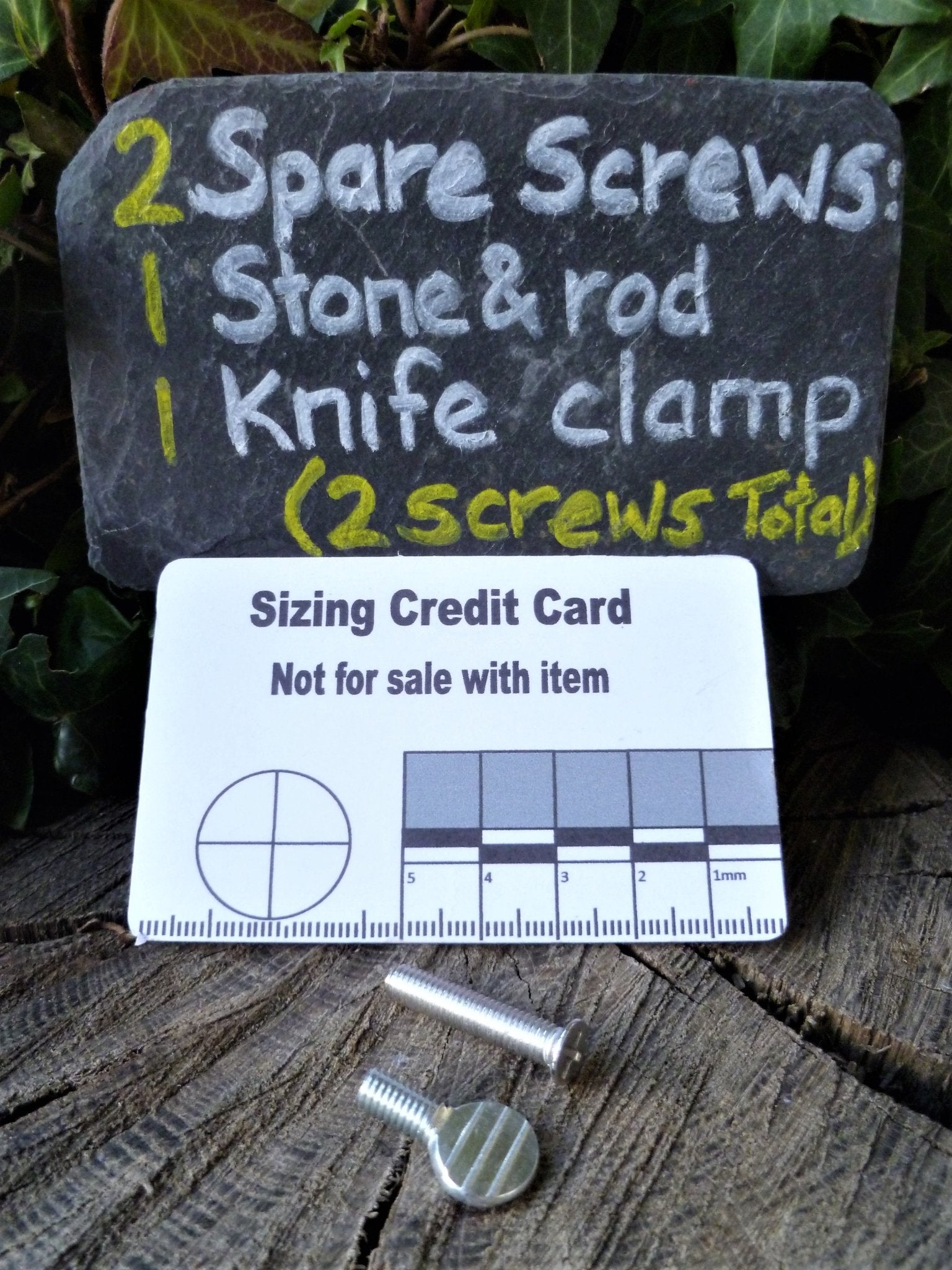 Knife Sharpening System - helps to sharpen the edge of a blade Sharpener Set Huggins Attic    [Huggins attic]