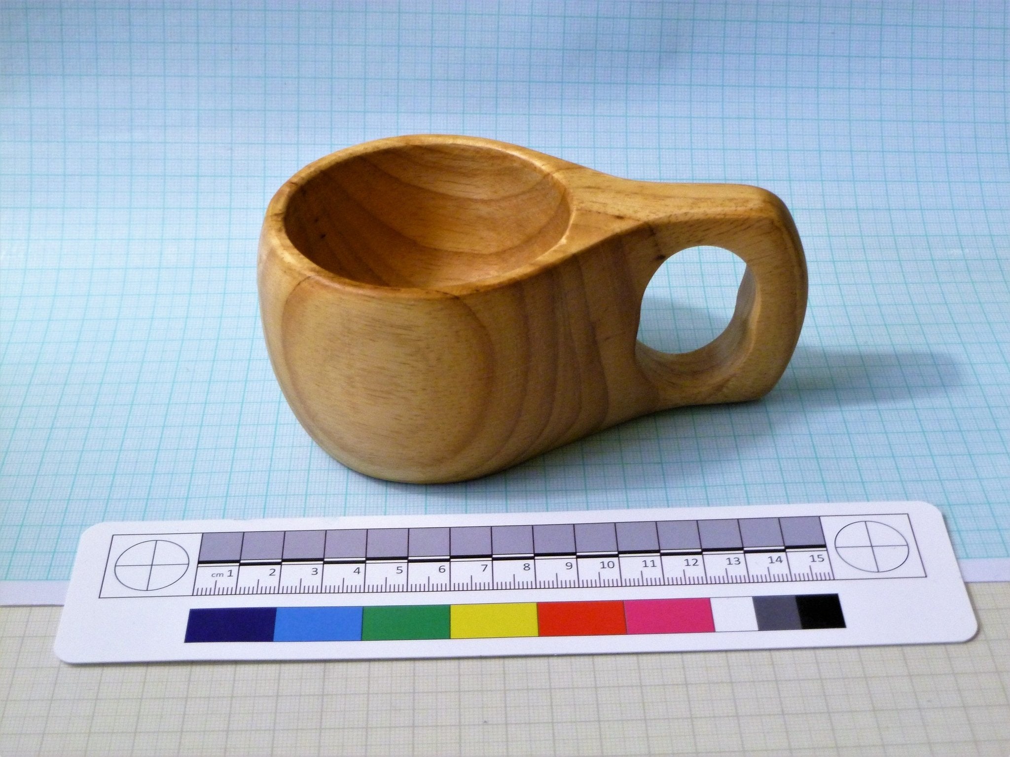 Leaf Shaped Hand-carved Traditional Scandinavian Kuksa store Cup, Eco-friendly Sustain