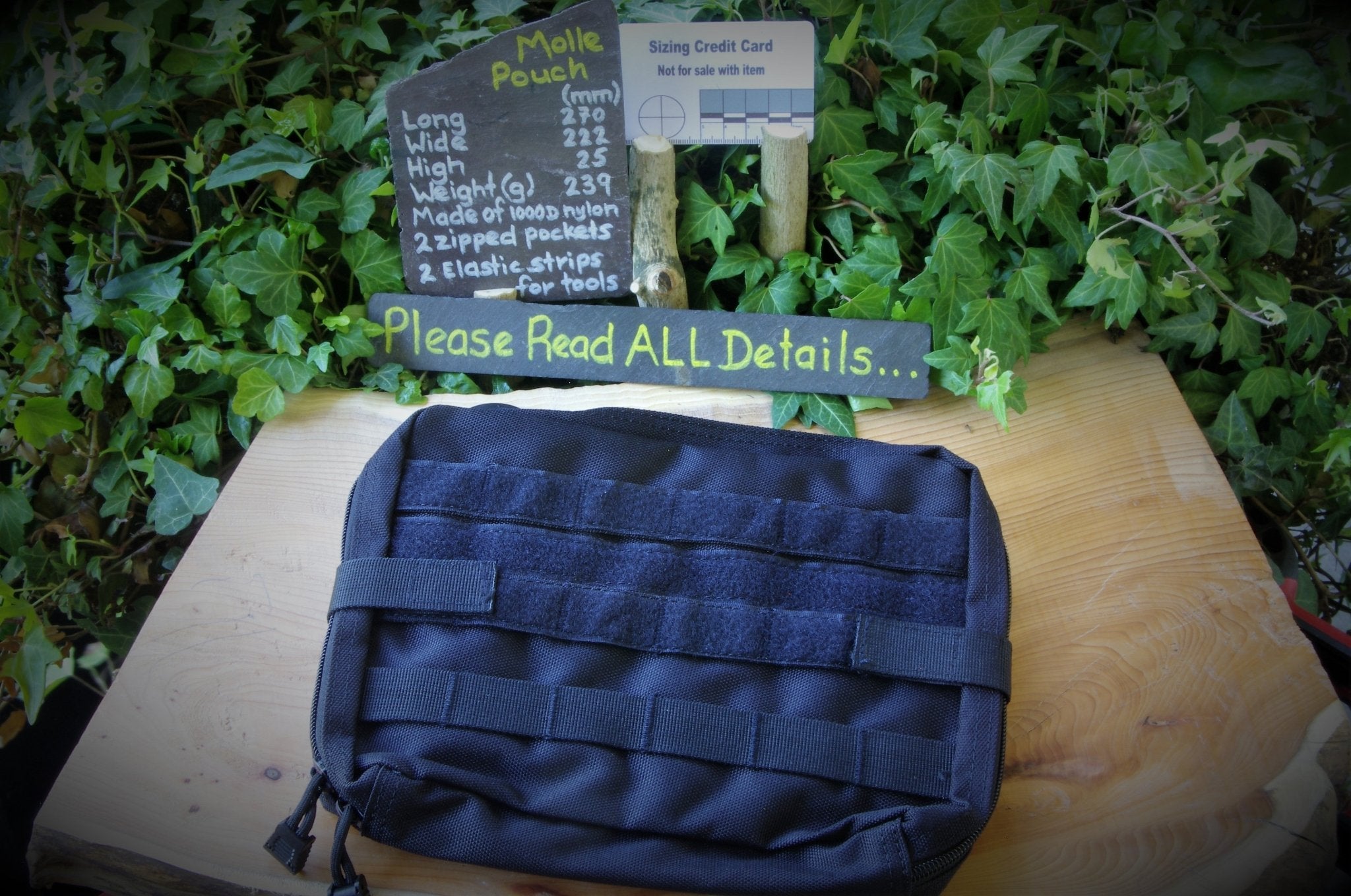 Long shop molle pouch