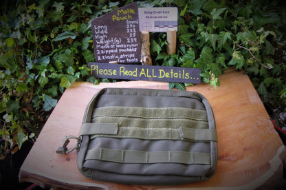 Large Molle Pouch for the Modular Lightweight Molle Pouch Huggins Attic    [Huggins attic]