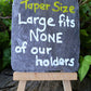 Largest Diameter Twisted Jute Fire lighting taper (37" (95cm) long) Taper Huggins Attic    [Huggins attic]