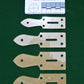 Leathercraft Buckle Holder Set of Templates 4 Sizes Leathercraft Template Huggins Attic    [Huggins attic]