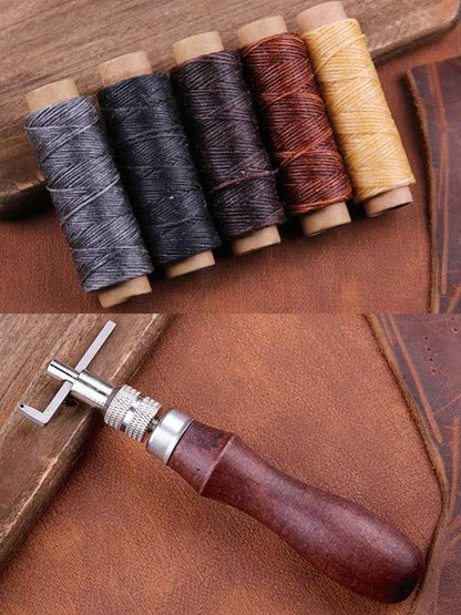 Leathercraft kit useful for other interests Leather Craft kit Hugginsattic    [Huggins attic]