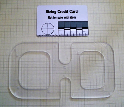 Leathercraft Stitching and Corner Templates Template Huggins Attic    [Huggins attic]