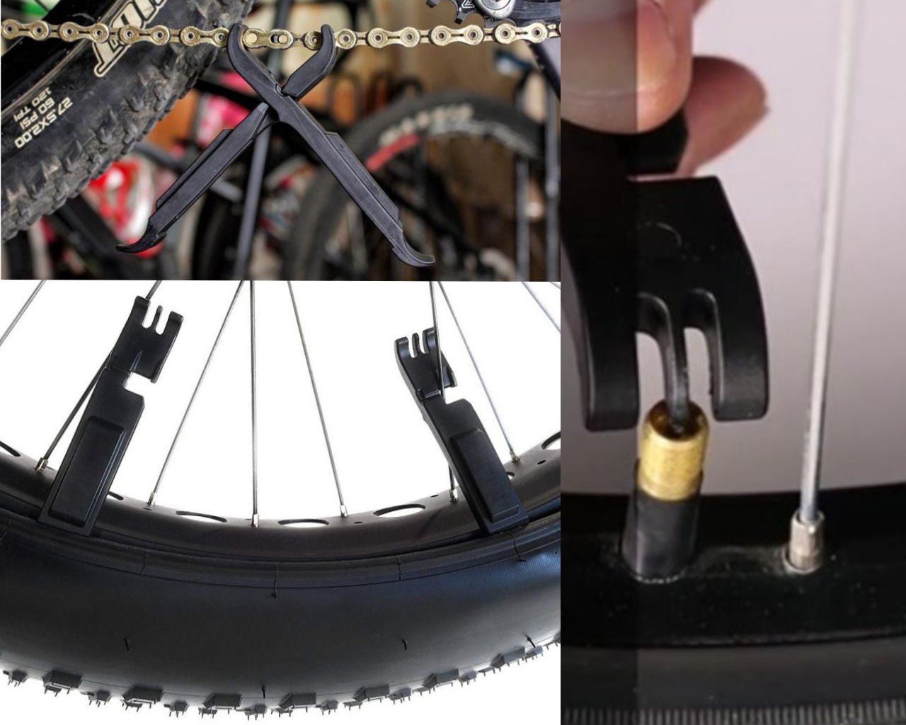 Magic Tyre levers & chain pliers Cycling Bike Repair Tool Emergency Breakdown Bike Tools Huggins Attic    [Huggins attic]