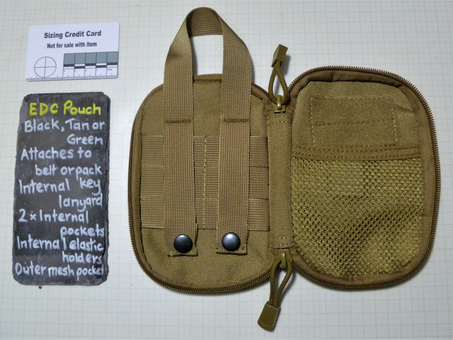 Molle EDC Pouches (Modular Lightweight Load Pouche Huggins Attic    [Huggins attic]