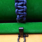 Paracord Buckle Bracelet kits with choice of colours Paracord Huggins Attic Navy Blue Black Buckle  [Huggins attic]