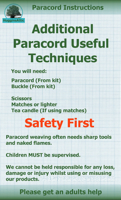 Paracord Buckle Bracelet kits even more colours Paracord Huggins Attic    [Huggins attic]