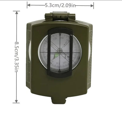 Prismatic Metallic quality compass with sighting Compass Hugginsattic    [Huggins attic]