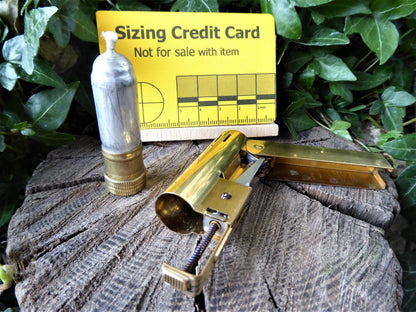 Repro IMCO 6600 Brass Lighter, detachable candle Lighter Huggins Attic    [Huggins attic]