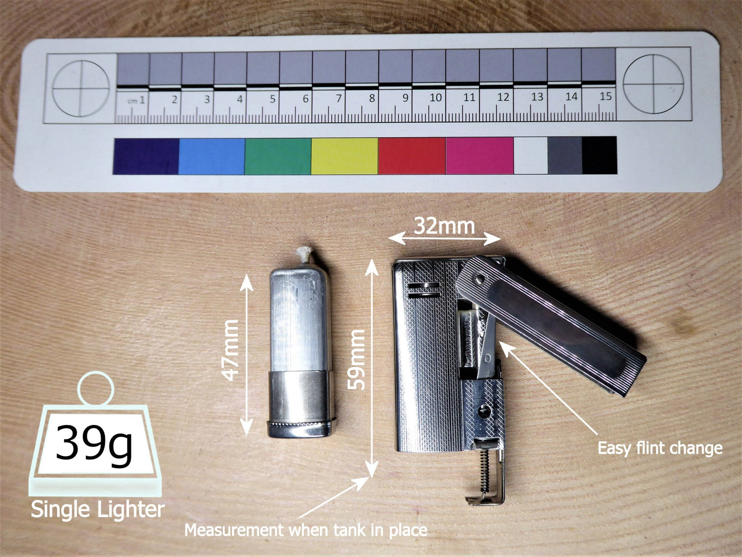 Reproduction thin blank panel IMCO 6800 Lighter Lighter Huggins Attic    [Huggins attic]