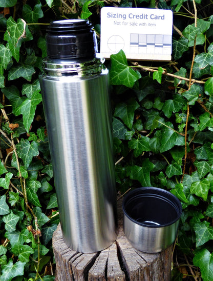 Stainless Steel 750ml Water Bottles HotCold Flask Water Bottle Huggins Attic    [Huggins attic]