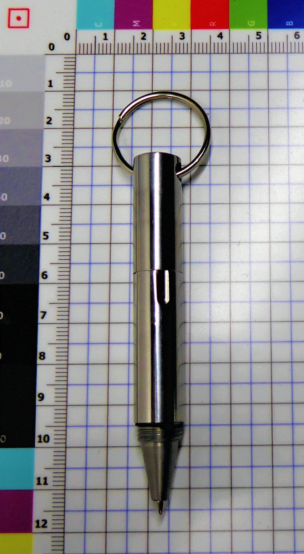 Steel Pen and Glass Breaker Keyring (EDC) Pen Huggins Attic    [Huggins attic]