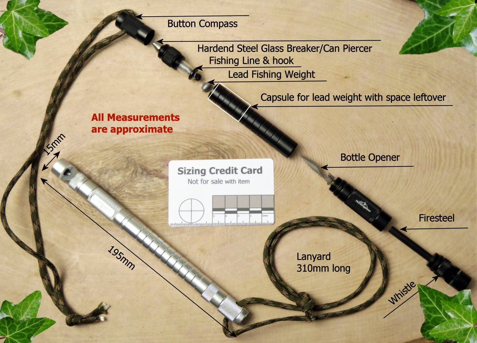 Survival Pocket 11 in 1 Multi tool in box  Huggins Attic    [Huggins attic]