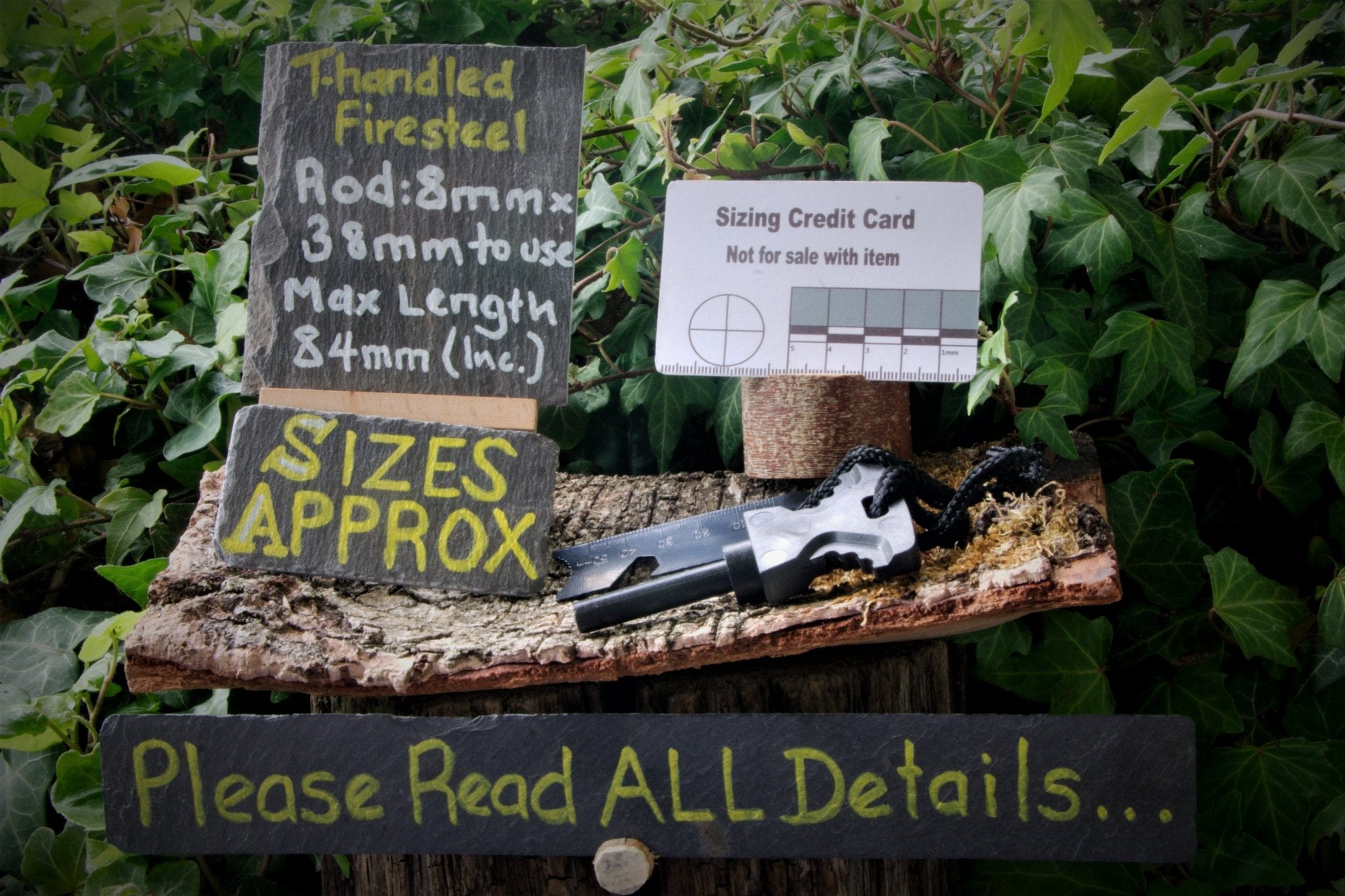 T Handled Firesteel & Scraper. Serrated scraper – Hugginsattic