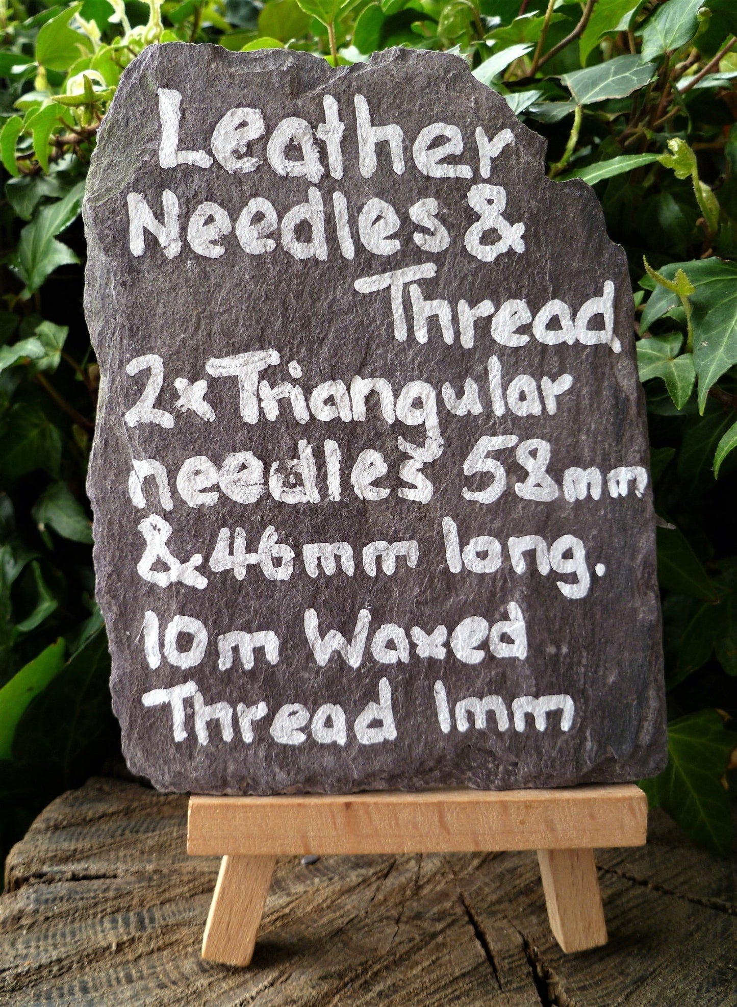 Waxed thread and needles for leather repair Waxed Thread Huggins Attic    [Huggins attic]